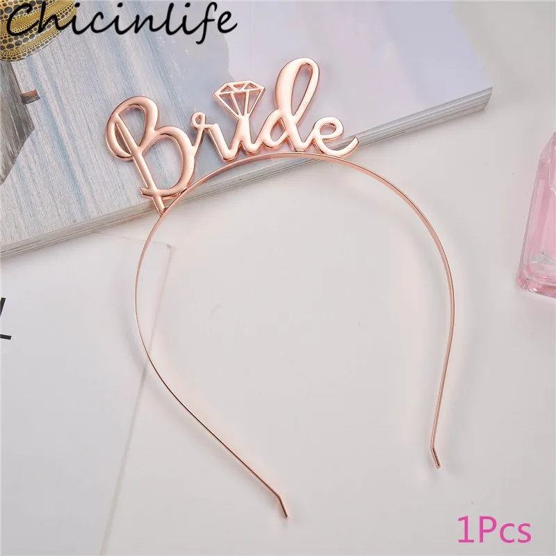 Тиара для невесты Chicinlife 1 шт. повязка на голову девичника вечеринки свадьбы