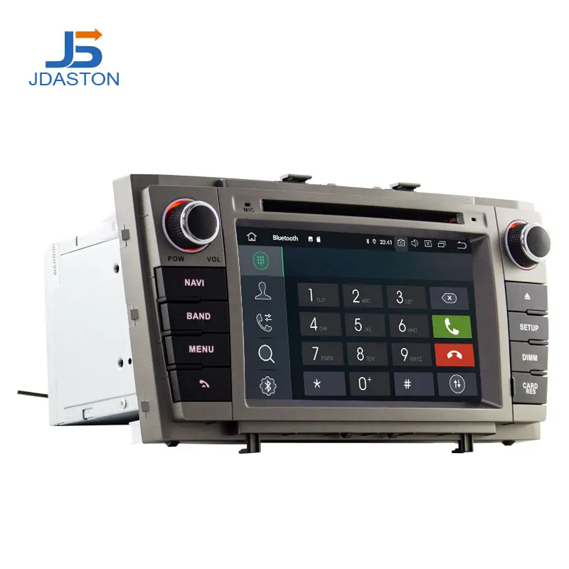 JDASTON Android 10 0 автомобильный dvd плеер для Toyota T27 Avensis 2009 2014 Восьмиядерный 4G + 64G 2 Din