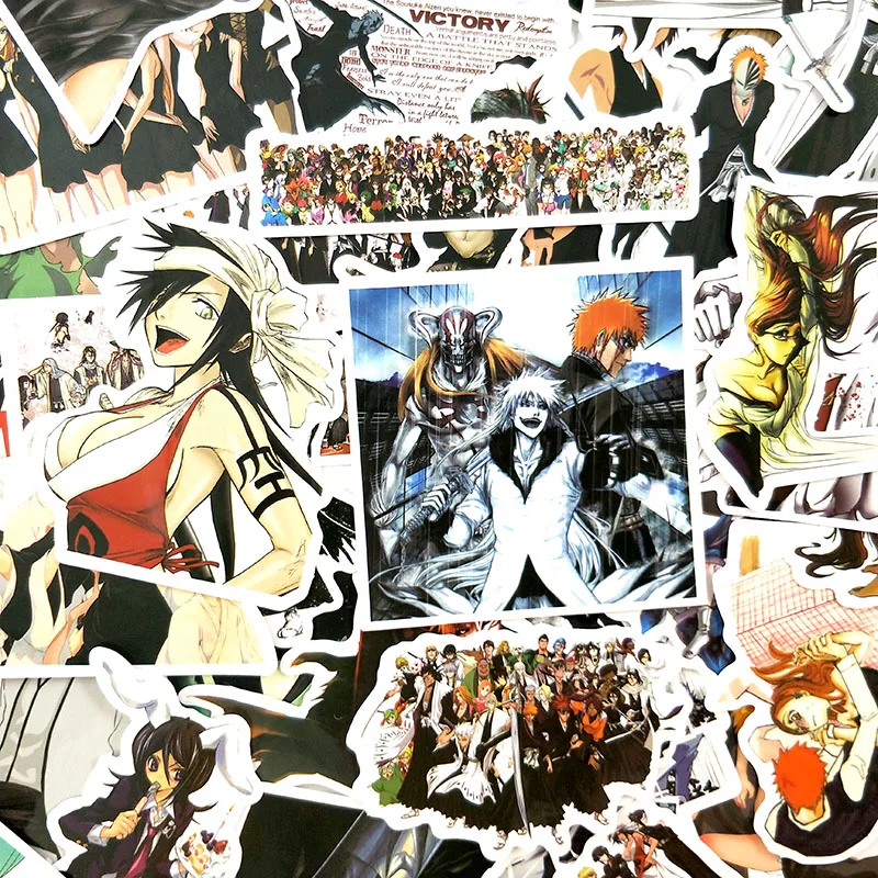 50 шт./упак. японский мультфильм прыгать комикса Блич наклейка для ноутбука