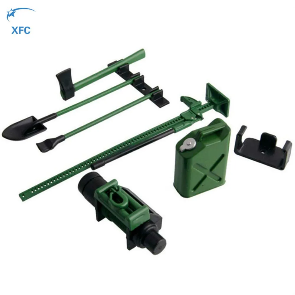 Мини Топливные баки для мотоциклов лебедки Jack Инструменты Набор 1/10 RC D90 D110 осевой