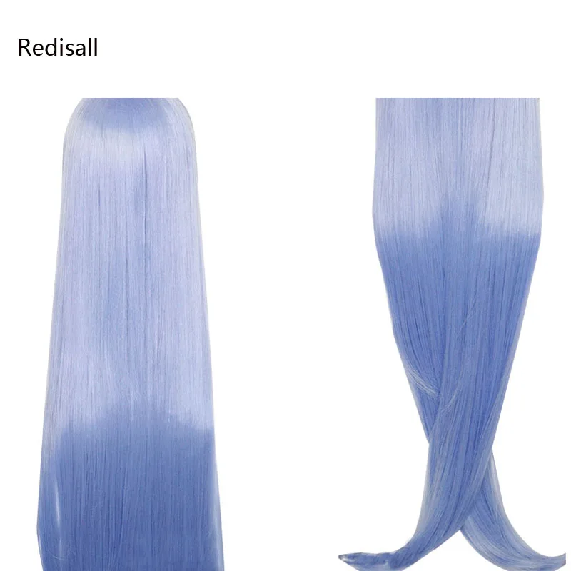 

Boku no Hero Academia 3rd Nejire Hadou Blue Wig Long Straight Hair Cosplay Halloween Synthetic Hair