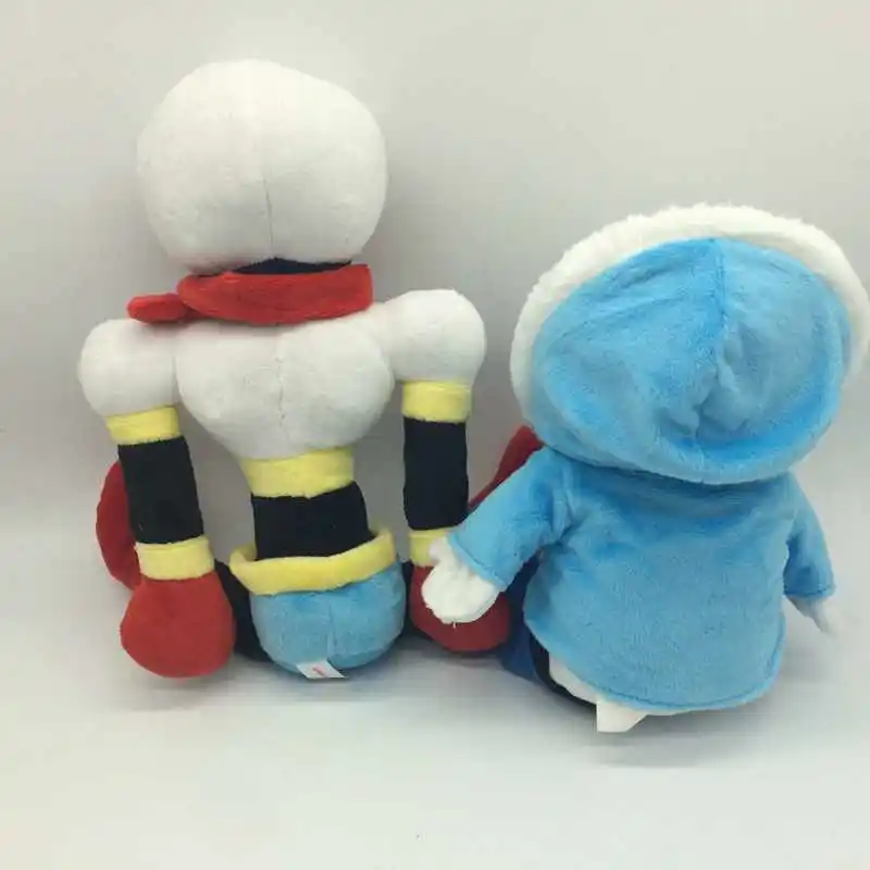 2 шт./компл. аниме Undertale плюшевые игрушки Sans Asriel Toriel Мягкие куклы для детей