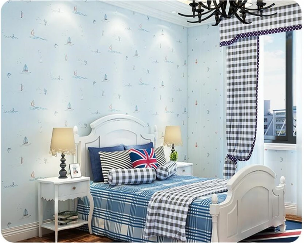 beibehang Kids stereo wallpaper personality fashion boy girl room bedroom green background wall papers home decor papier peint |