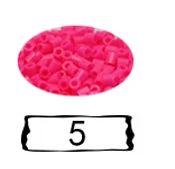 5 DOLLRYGA 5 мм, 1000 шт, 50 цветов, бусины для детей, Хама, бусины Perler, сделай сам, пазлы, Горох, высокое качество, подарки ручной работы, детские игрушки - Цвет: 5