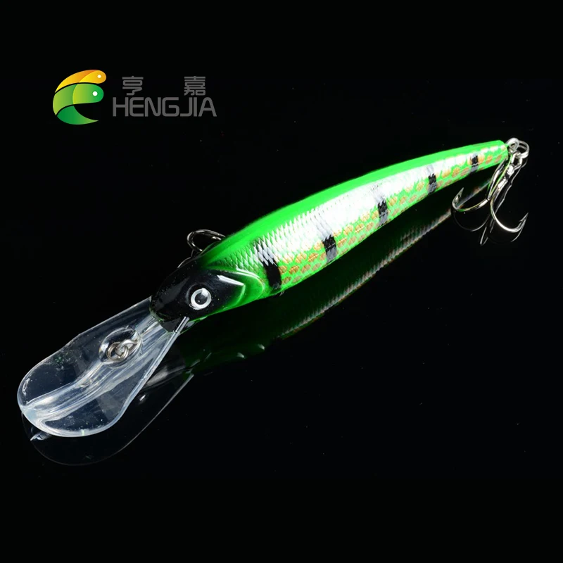 Hengjia жесткий пластик рыболовные приманки Искусственные воблеры Дайвинг Swimbaits PESCA рыболовные снасти 1 шт