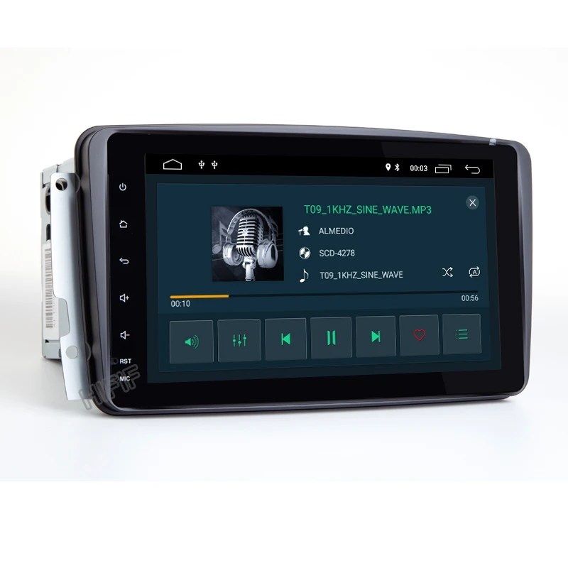 8 &quotAndroid 10 автомобильный DVD радиоприемник IPS DSP для Mercedes Benz W209 W203 W168 ML W163 W463 Viano W639