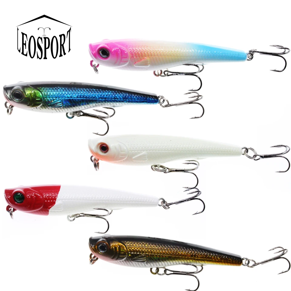 

LEOSPORT 1 шт., рыболовные приманки-карандаш, 7 см, 7 г, жесткие приманки, искусственная приманка для окуня, кренкбейт, воблеры, приманка для рыбной ...