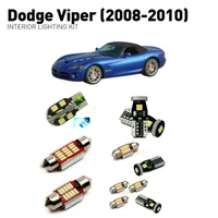 led interior lights for dodge viper 2008 2010 9pc led lights for cars lighting kit automotive bulbs canbus