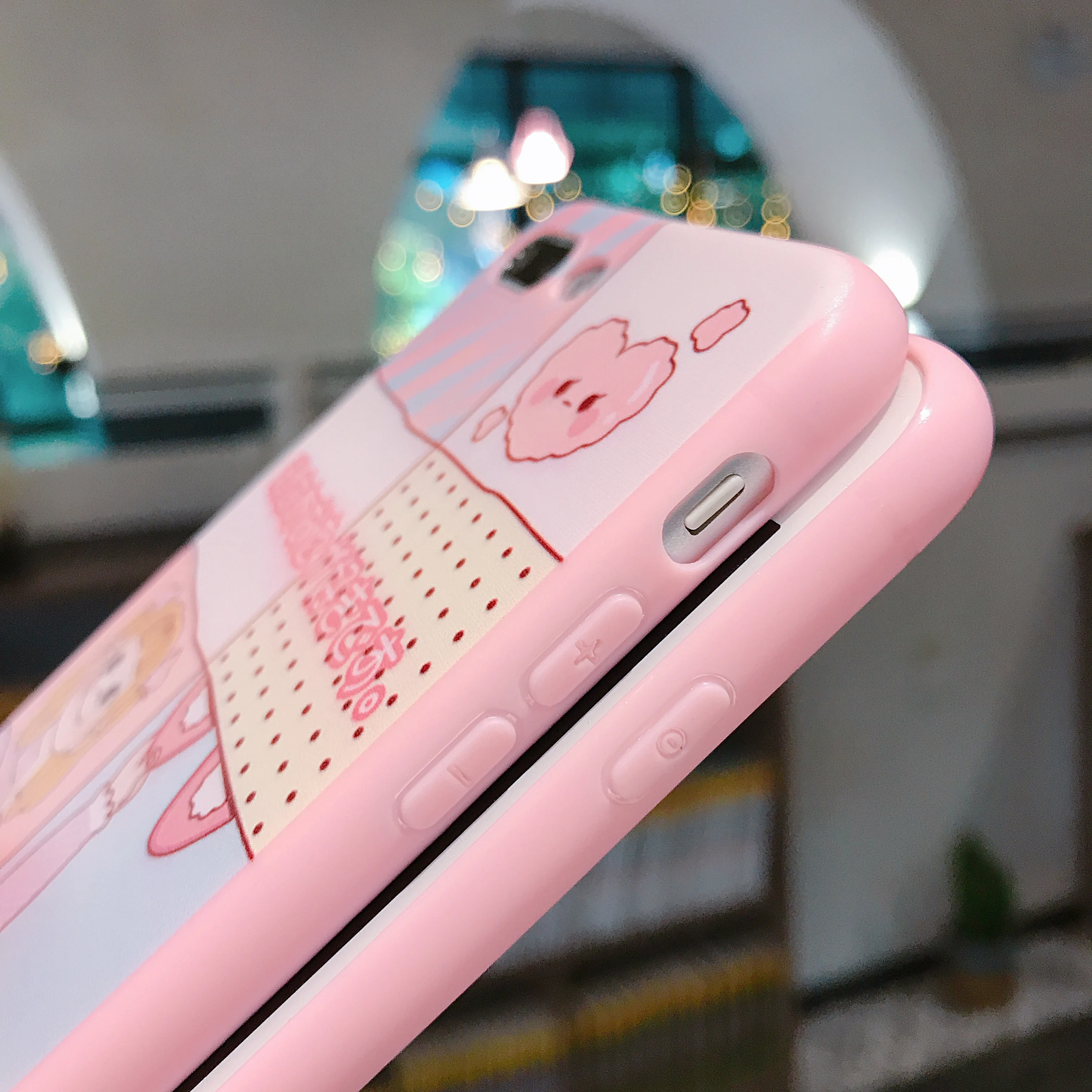 Мягкий чехол HYSOWENDLY Japan Girly Bubble для iPhone X 10 силиконовый пластиковый из ТПУ 8 7 6 6s Plus XR