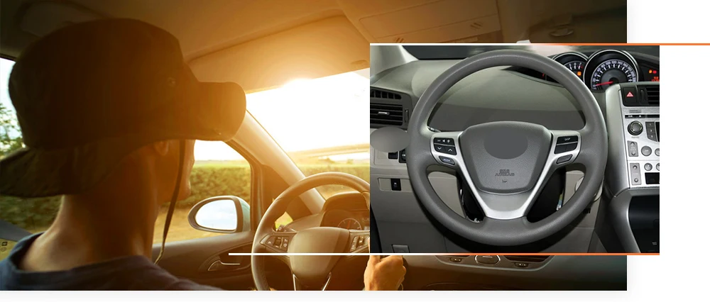MEWANT черный кожаный чехол рулевого колеса автомобиля для Toyota Verso EZ Avensis