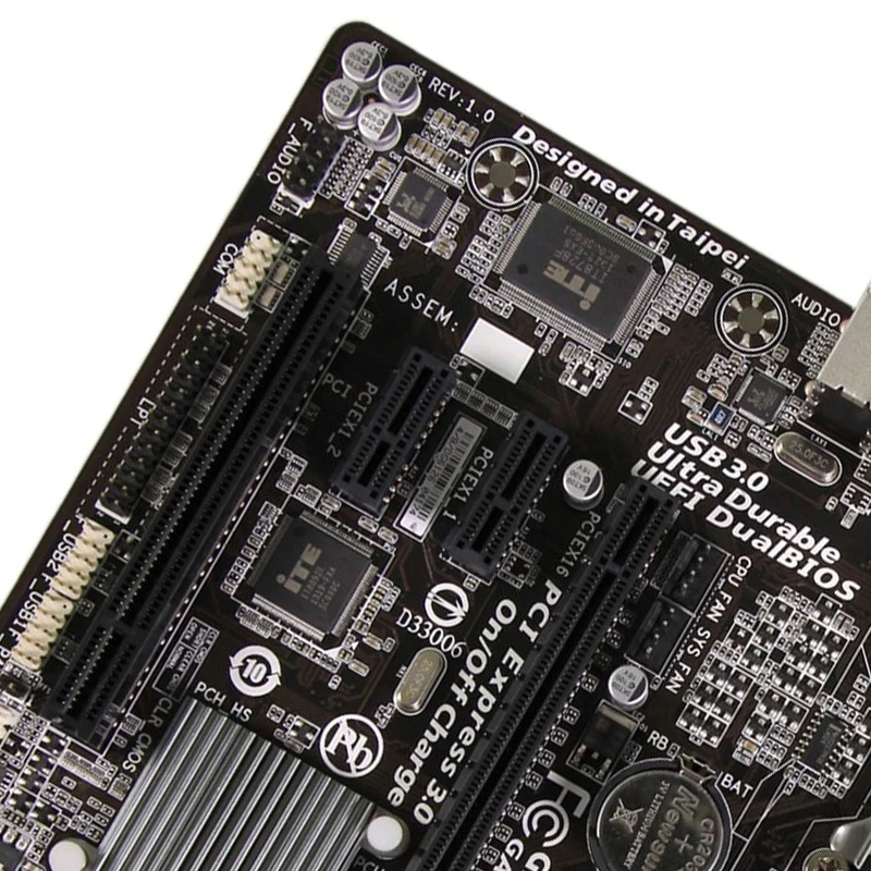 Настольная Материнская плата GIGABYTE GA B85M HD3 LGA1150 DDR3 i3 i5 i7 USB3.0 Micro ATX|Материнские платы|