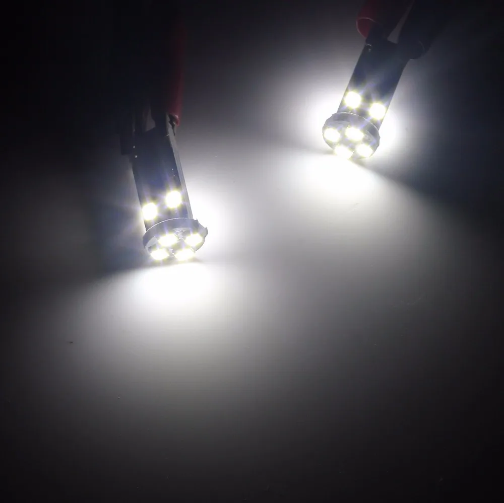 2 шт. автомобильные светодиодсветодиодный лампы T10 W5W 194 Canbus 8 SMD