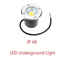 Водонепроницаемый светодиодный подземный светильник, IP68, 5 Вт, 10 Вт, 85-265 в, 12 В постоянного тока