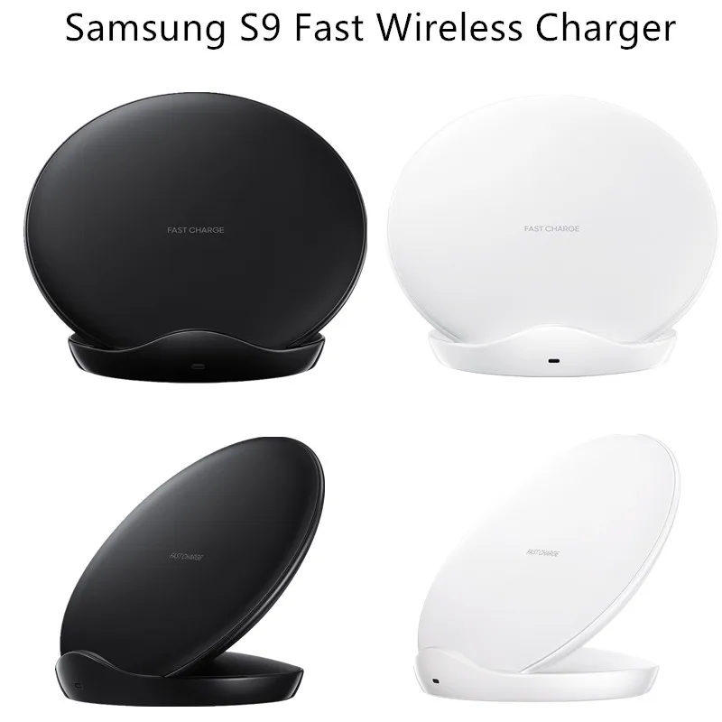 Оригинальное Быстрое беспроводное зарядное устройство samsung Qi Smart Quick Charge для Galaxy S8 S9 S10 Plus S6 S7 Note10+/iPhone X XS 8 MAX/EP-NG930