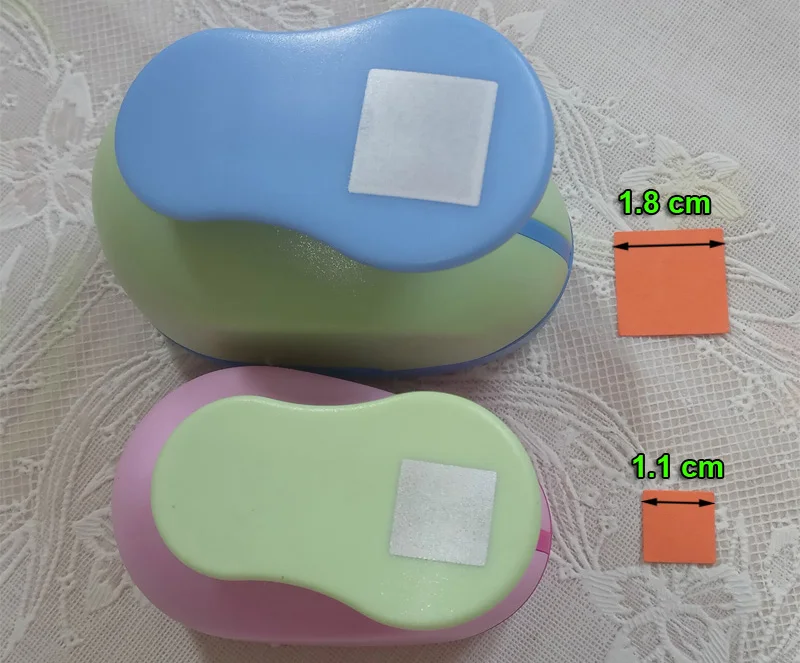 18 мм-53 мм квадратный в виде корабля дырокол для скрапбукинга школы DIY бумажный резак EVA пены геометрические дырокол