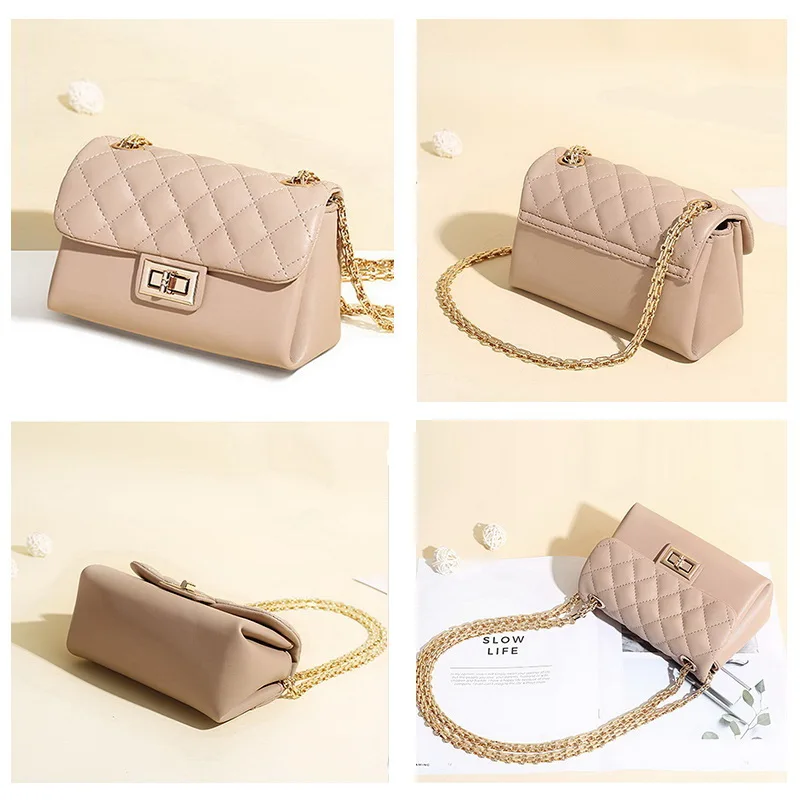Женская Классическая Сумка клатч из искусственной кожи на цепочке|Сумки с