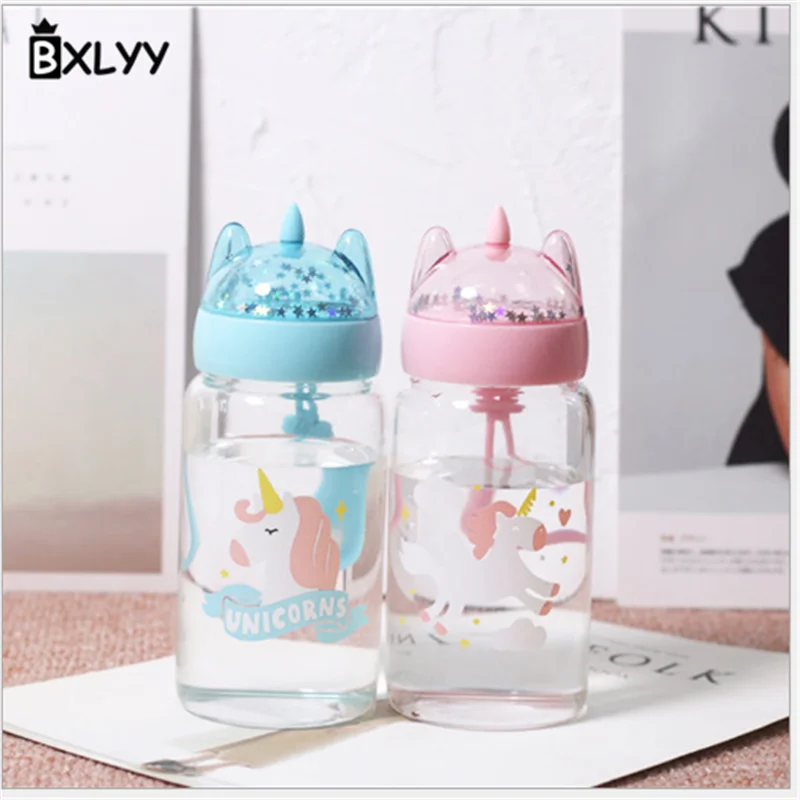 BXLYY стеклянный чайник с единорогом 1 шт. вечерние подарки на Рождество 2019