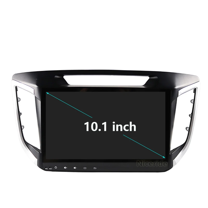 10 1 дюймов Android 7 автомобильный dvd плеер gps навигация для hyundai Creta ix25 Автомагнитола