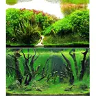 9084 15 метроврулон двусторонний фон для аквариума водные растенияЛесной Аквариум Декоративный плакат