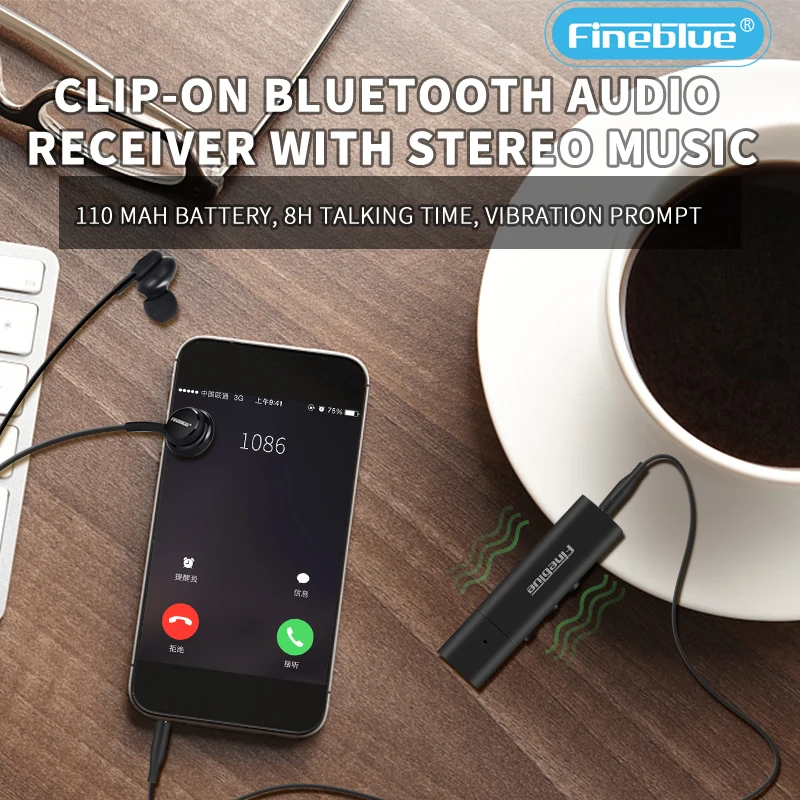Fineblue W688 спортивные bluetooth наушники беспроводные стерео басы Bluetooth с микрофоном