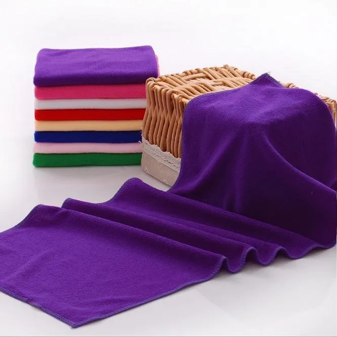 10 шт./лот полотенце для сушки волос из микрофибры | Дом и сад