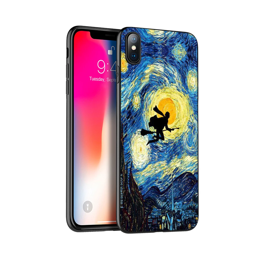 Черный чехол из термопластичного полиуретана для iphone 5 5s SE 2020 6 6s 7 плюс 8x10