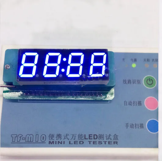 Common anode/ Common cathode 0.56 inch digital tube Clock 4 bit digital tube led display 0.56inches Blue digital tube