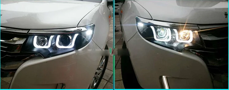 2 шт. автомобильный Стайлинг для фар Edge 2012 2013 2014 светодиодный задний фонарь