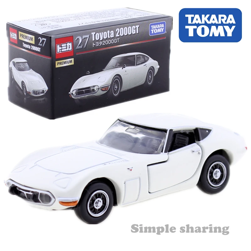 Takara Tomy Tomica Premium No. 27 коллекция моделей Toyota 2000GT литые миниатюрные автомобили 1:59