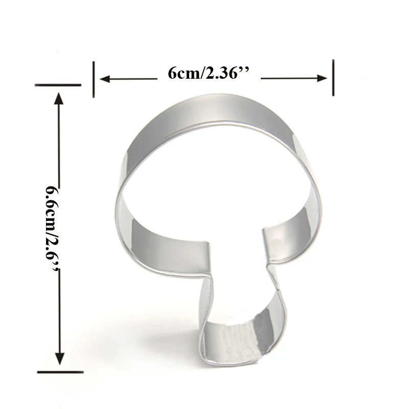 2 шт. Радуга бисквит Фондант Плесень Фея садовый гриб печенье резак Металл кекс