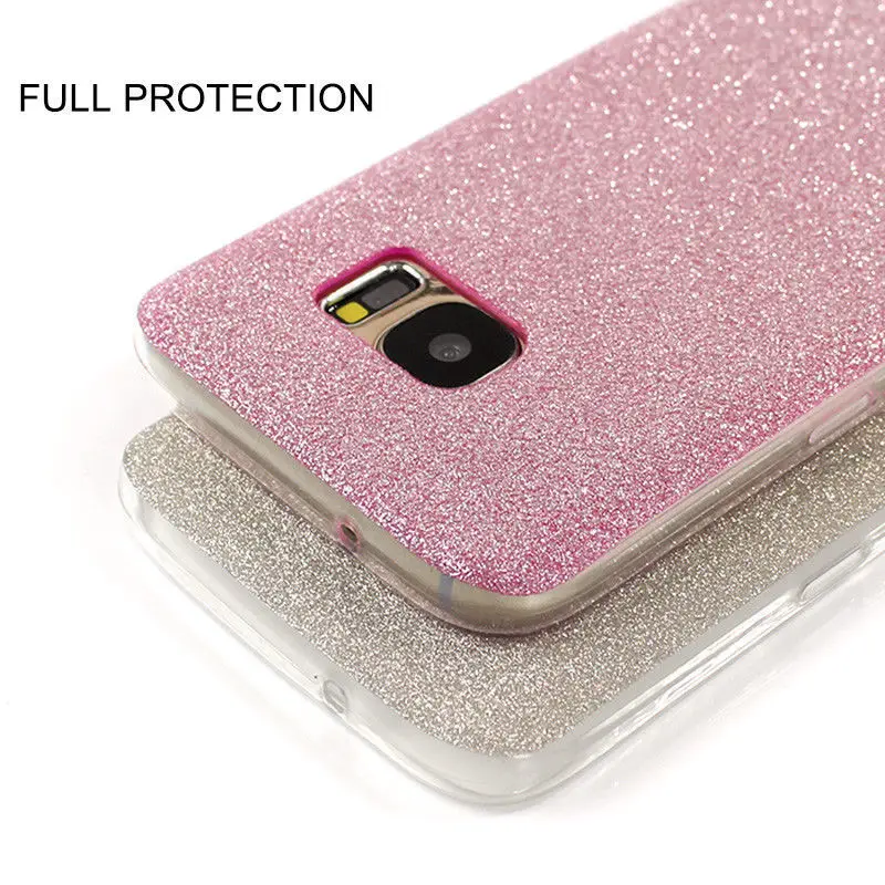 GABOOM Glitters Shiny Phone Cases for Samsung Galaxy S8 Plus Case S7 S6 Edge Soft TPU Silicone Covers |