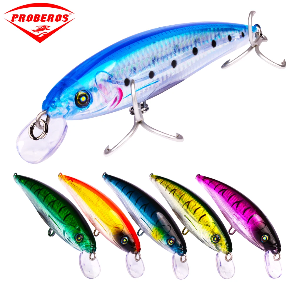 Лот/6 шт. рыболовная приманка большой воблер Minnow Bass 16 см 6 3 &quot42 9 г 1 51 унций видов