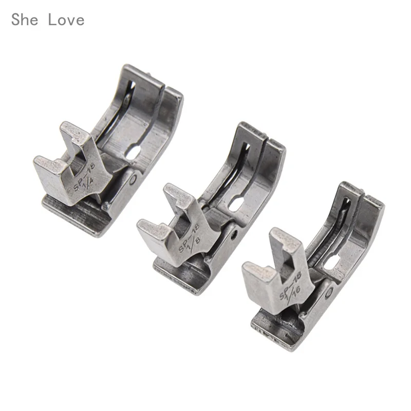 She Love 3 шт. DIY Инструменты для шитья прижимная лапка для промышленной швейной машины ноги SP-18 принадлежности ручной работы