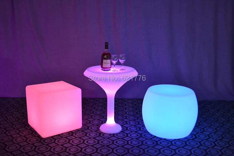 Новинка 2016 яркий кофейный столик с подсветкой супер светодиодный пульт