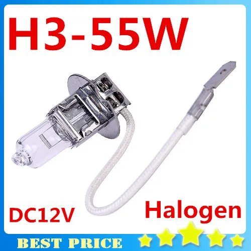2 шт. автомобильные Галогенные ксеноновые лампы H3 12 В 55 Вт|h3 12v 55w|12v 55wh3 |