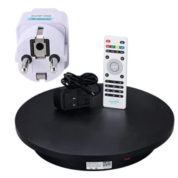 black with EU2 plug ComXim NT400RL40 40 см 15,7 дюйма 360 градусов пульт дистанционного управления электрический поворотный стол для фотосъемки вращающийся дисплей подставки - Цвет: black with EU2 plug