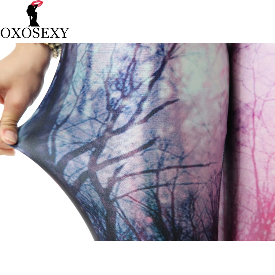 

New Style high waist Legging Colorful Mysterious Forest Leggins Fashion 3d Digital Legins Printed Women Leggings Woman Pant 131