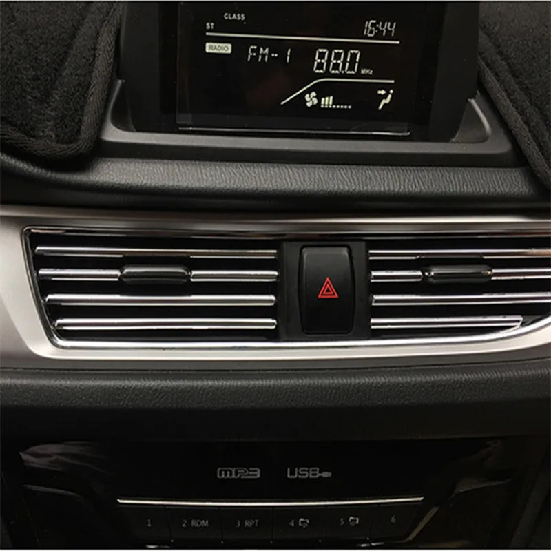 3 м u образная Автомобильная декоративная яркая полоса для кондиционера SUZUKI vitara