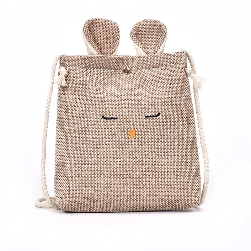 Newest Ear Simle Printed Women Bags Single Shoulder Fabric String Messenger Crossbody Simple Lightweigh Factory Sold | Багаж и сумки