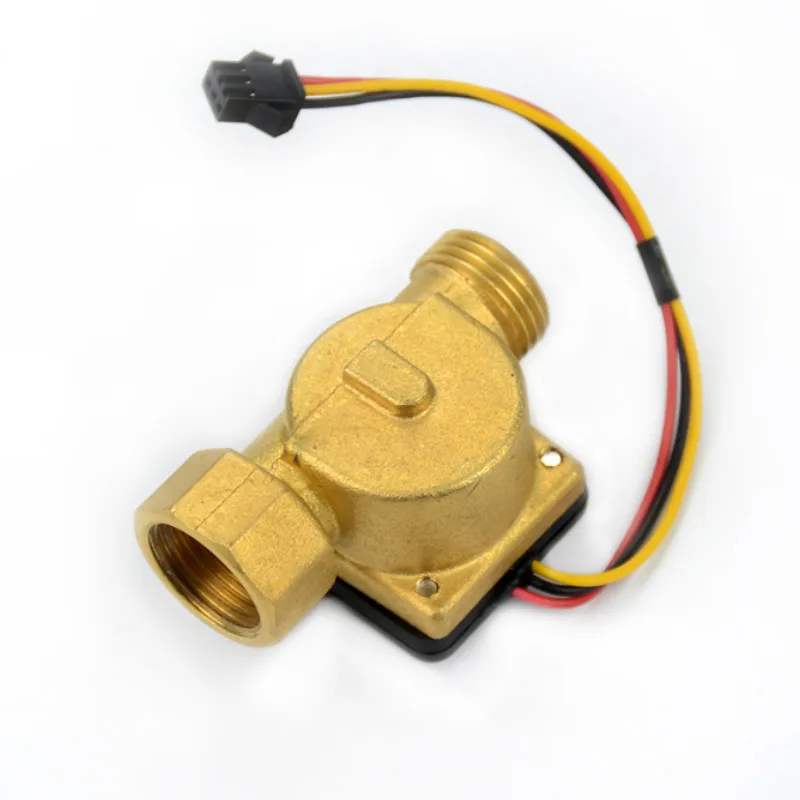 1 шт. медный расходомер YIMAKER G1/2 DN15 F = 10Q 30 л/мин|flow meter|g1/2 water flow sensorwater meter meters |