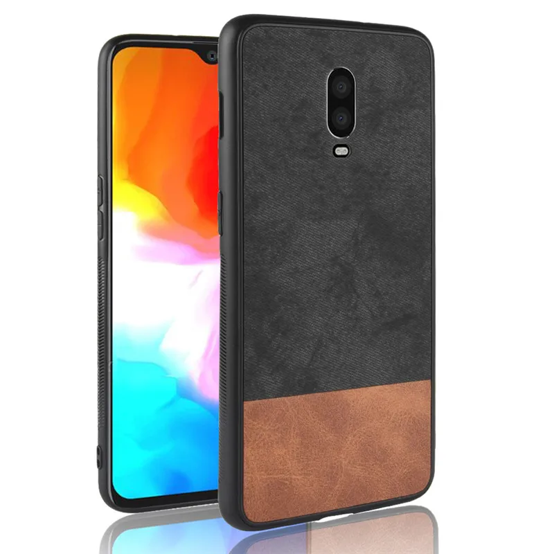 Чехол One Plus 6 T для OnePlus новый силиконовый чехол из искусственной кожи Oneplus6T A6013
