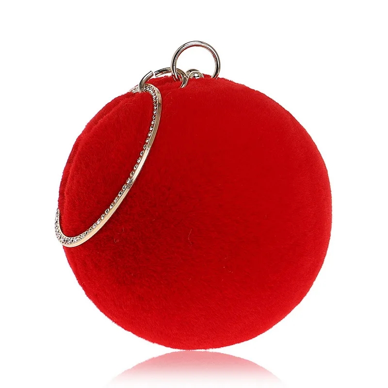 La Маца плюшевые Для женщин Вечерний Клатч лучший продавец дамы вечерние модная