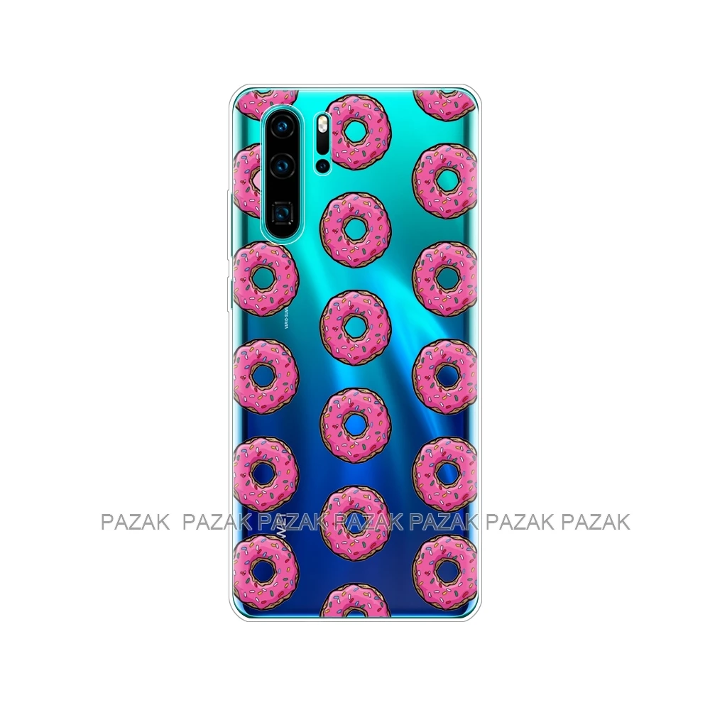 61356 Чехол-Бампер для Huawei P30 Pro, мягкий силиконовый чехол для телефона из ТПУ, задняя крышка для Huawei P30 Pro VOG-L29 ELE-L29 P 30 Lite, чехол с принтом - Цвет: 61356