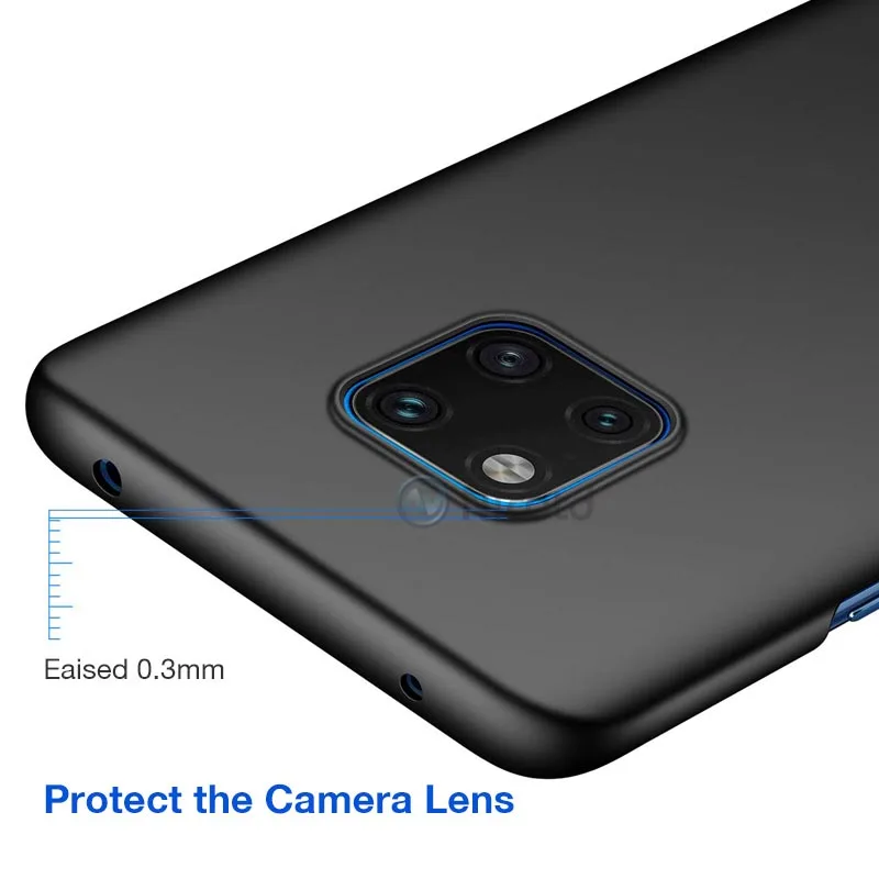Mate 20 Pro Чехол пластиковый Матовый телефон случае Премиум материал тонкий полная
