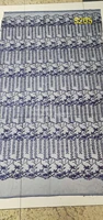 5yardsbag dark blue striped lace glitter powder fabric used for wedding dress fashion qj19