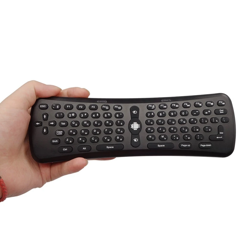 T6 Air Mouse 6 осевая 2 4 ГГц беспроводная Гироскопическая мини клавиатура для ПК/Android