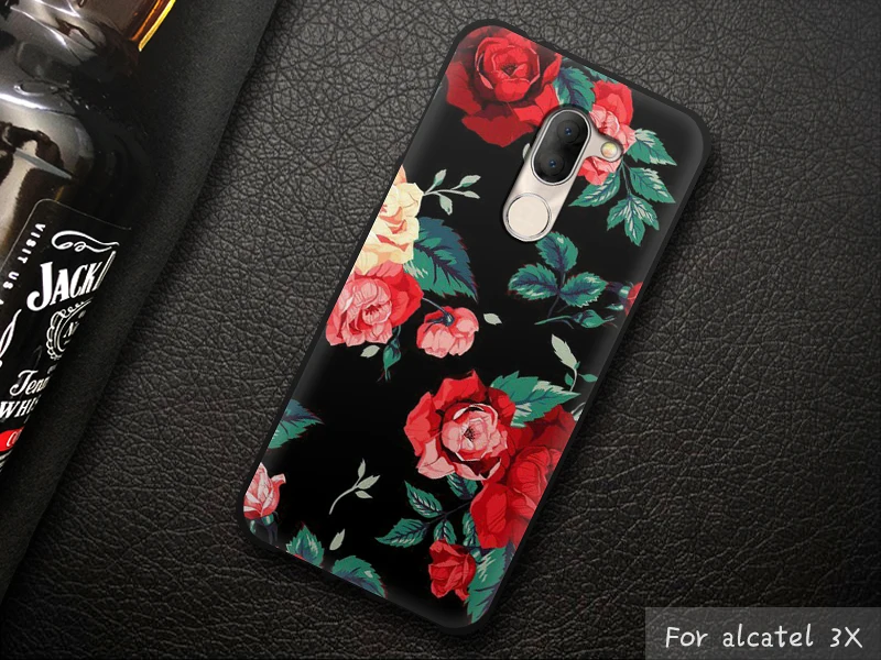 JURCHEN чехол для телефона с рисунком из мультфильма для Alcatel 3X3 X 5058y 5058i Чехол Мягкий ТПУ силиконовый чехол для Alcatel 3X чехол 5,7"