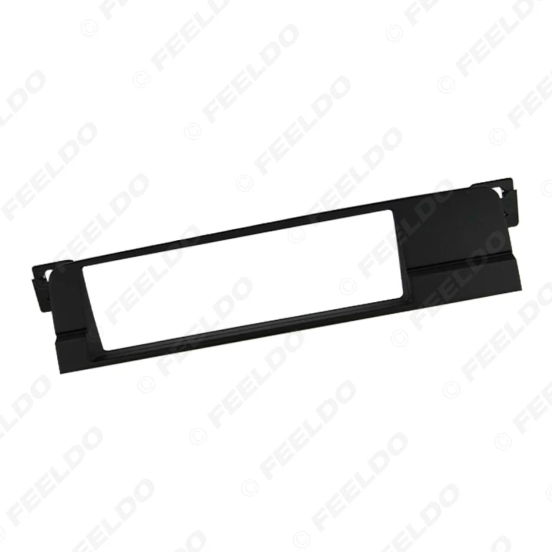 FEELDO Car One Din CD DVD стерео радио Панель Даш рамка фасции для BMW 3 серии (E46) 2003 2005