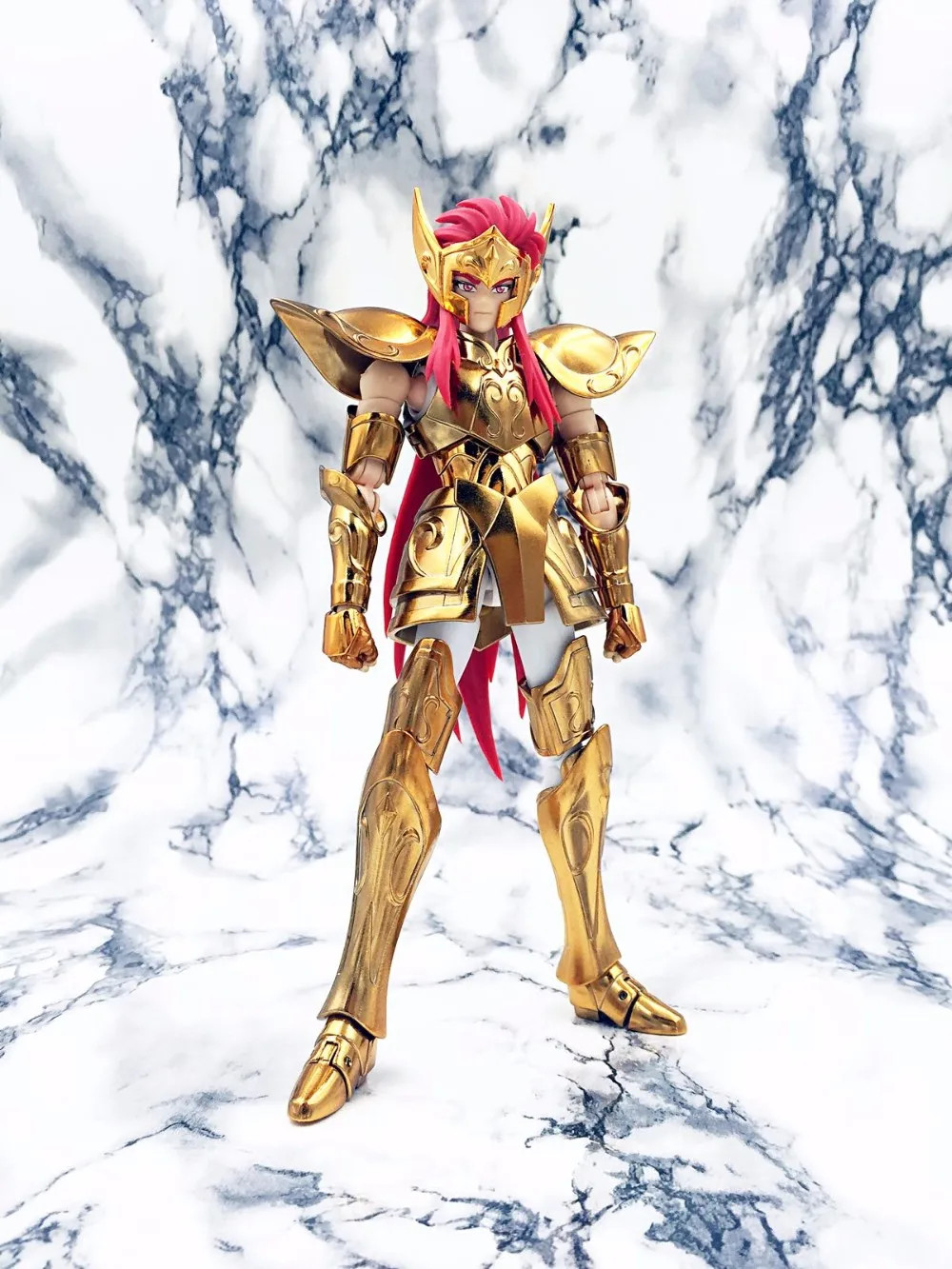 Mc металла клуб Saint Seiya Ткань Миф EX золото Водолей Камю модель металлическая ткань oce edition