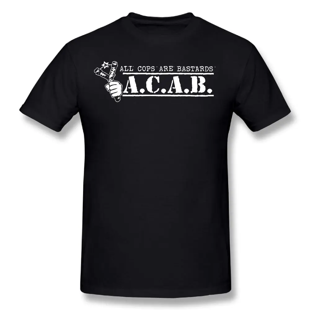 SAMCUSTOM Мужская Персонализированная креативная футболка acab с 3D принтом футболки